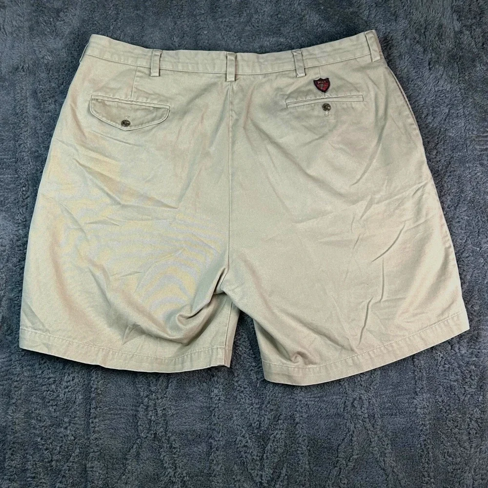 Polo Golf Ralph Lauren Golf Classic Fit Mens 42 Shorts Khaki Preppy Golf Summer‎